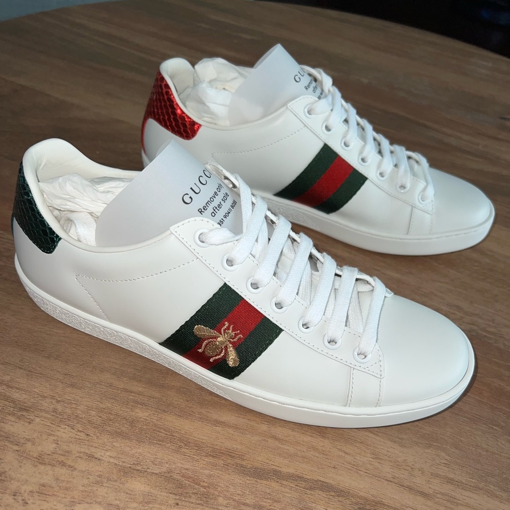 Gucci Ace Sneaker with Bee